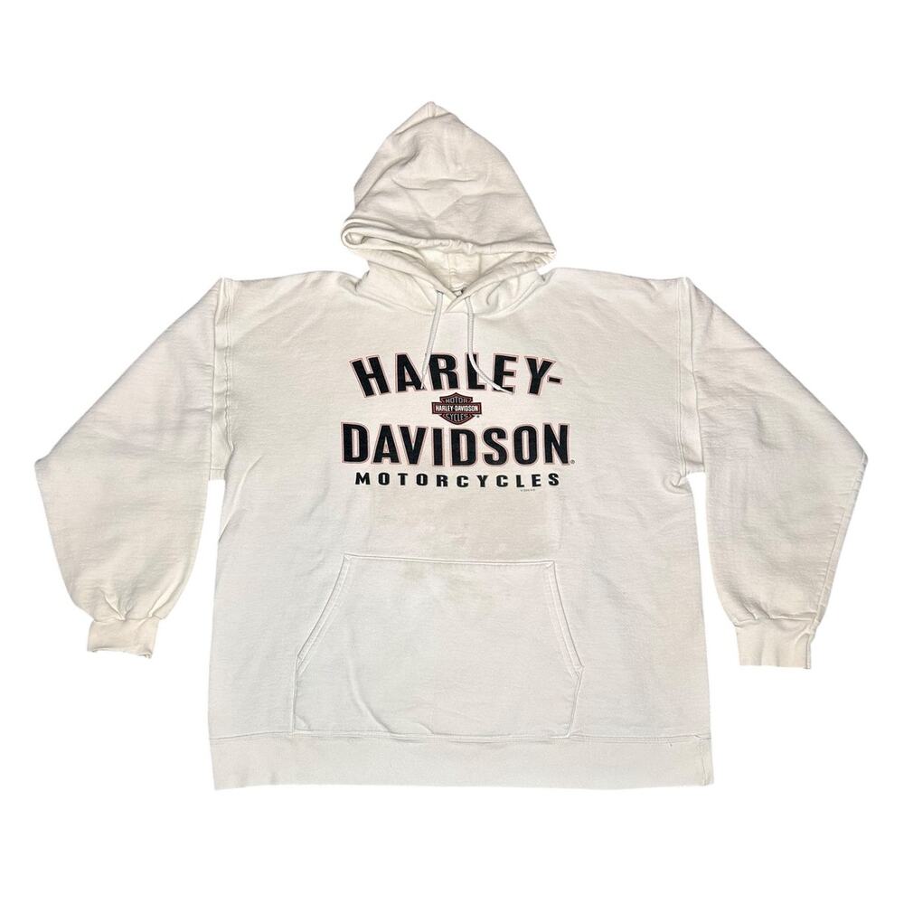 Vintage Harley Davidson Motorcycles York PA Biker Hoodie